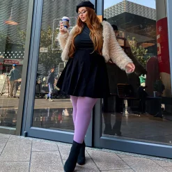 120 Super-Opaque Denier Tights - Bats