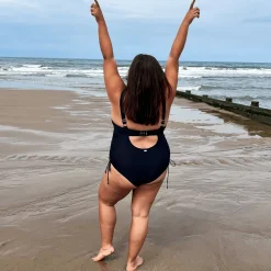 That loving feel'in Maternity Swimsuit - Black