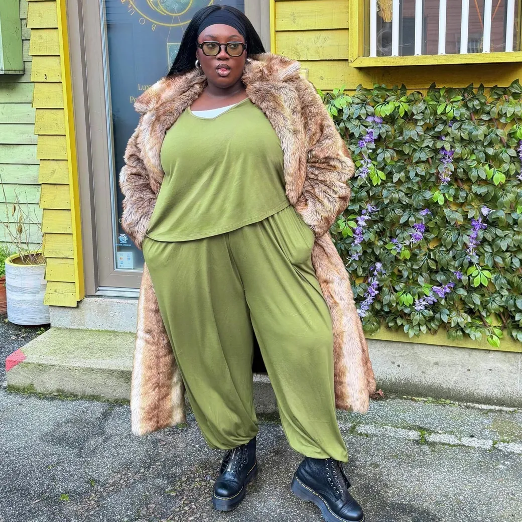 The Marsha Top - Olive