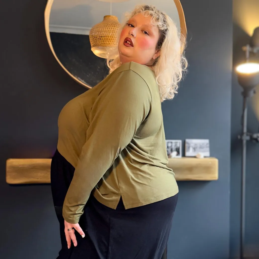 The Marsha Top - Olive