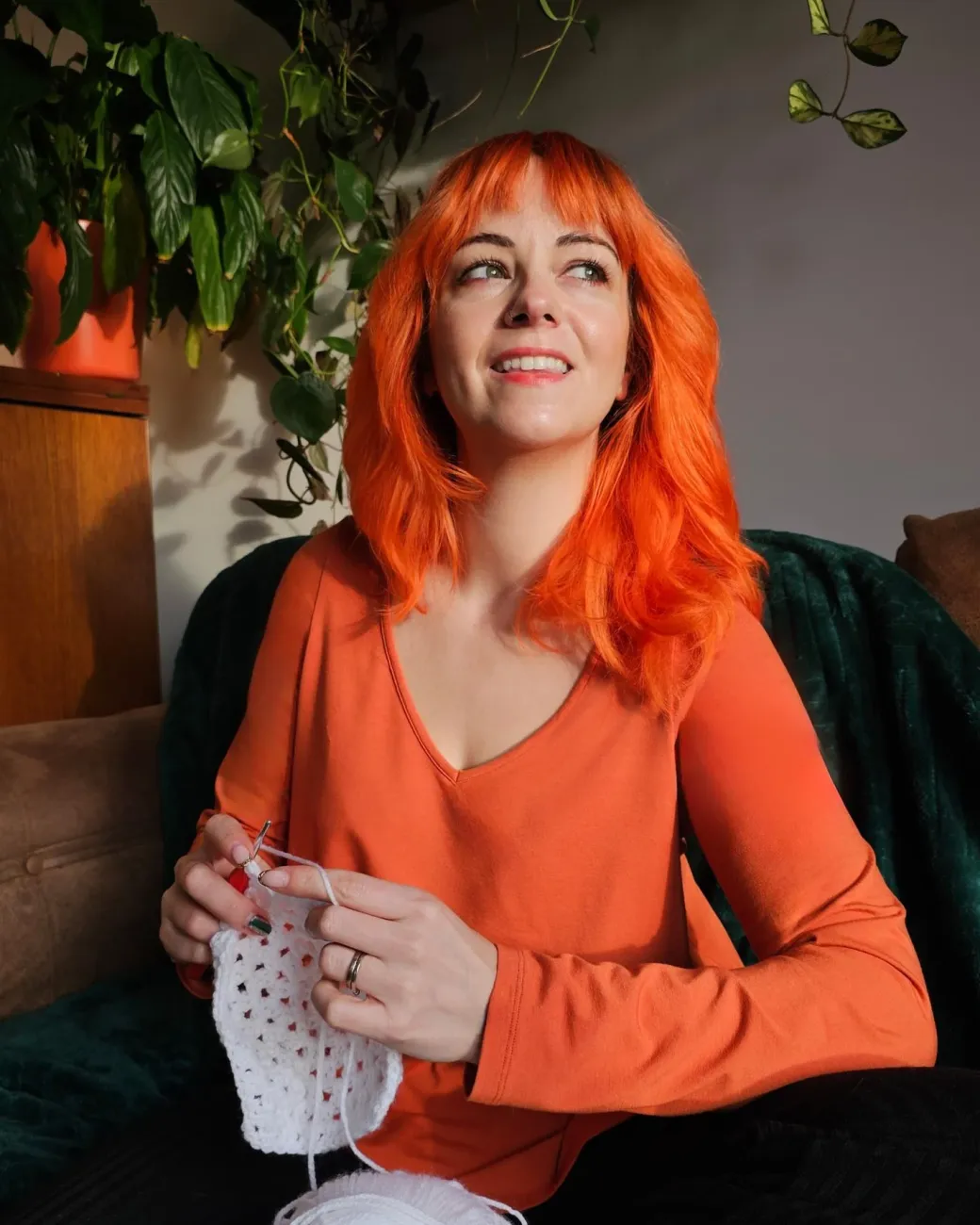 The Marsha Top - Orange