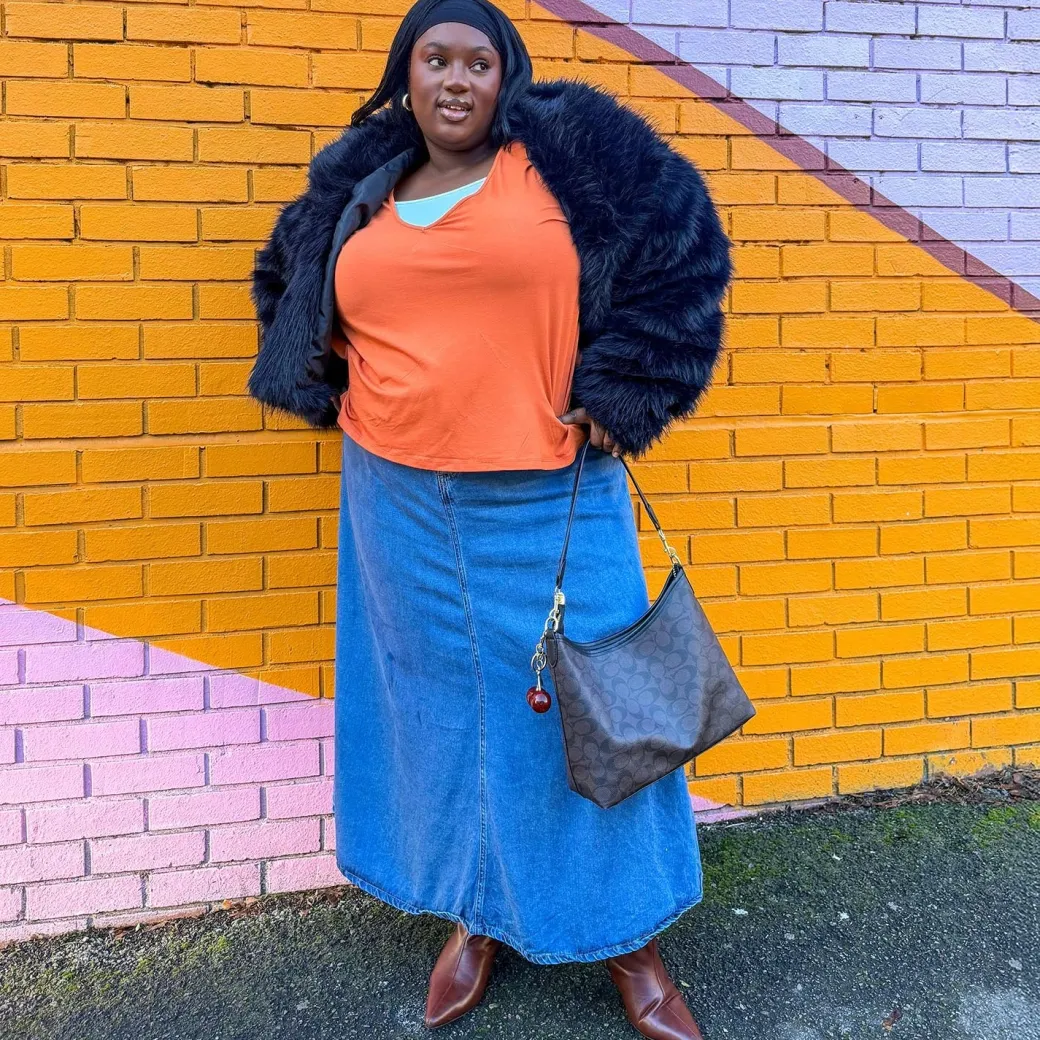 The Marsha Top - Orange
