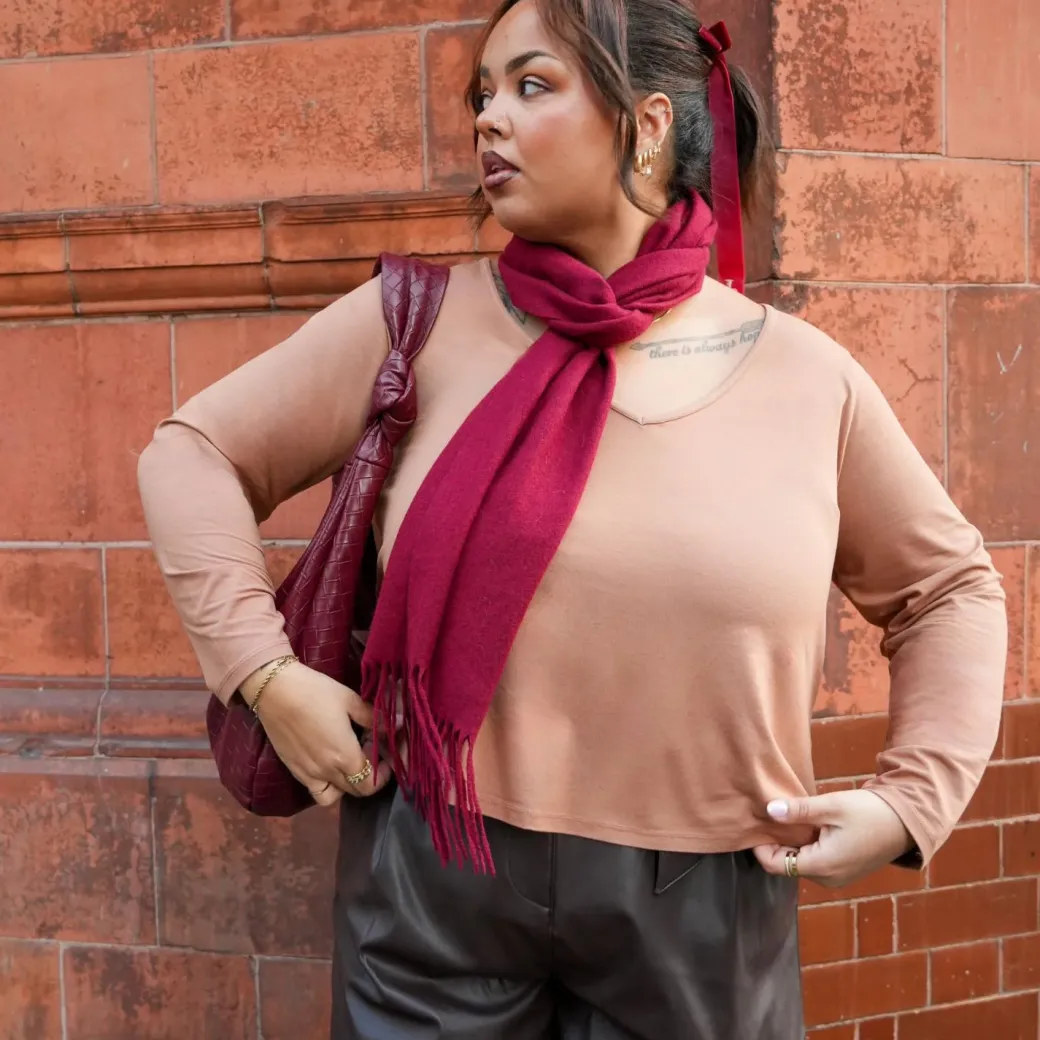 The Marsha Top - Tan
