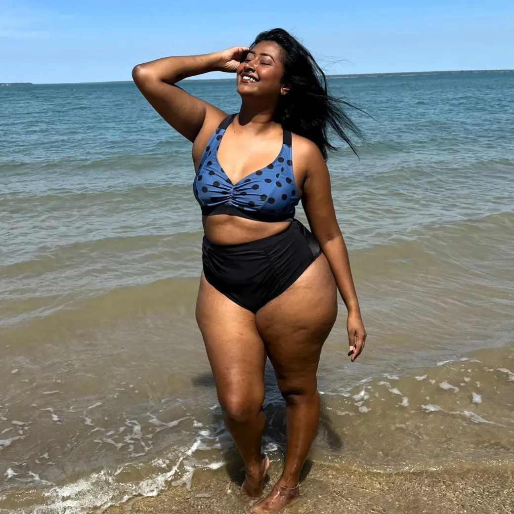 There Can Be Only One Bikini Top - Polka
