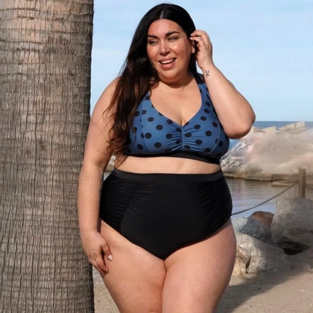 There Can Be Only One Bikini Top - Polka