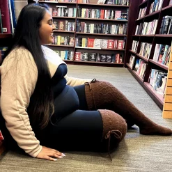 Thigh High Socks - Hot Chocolate