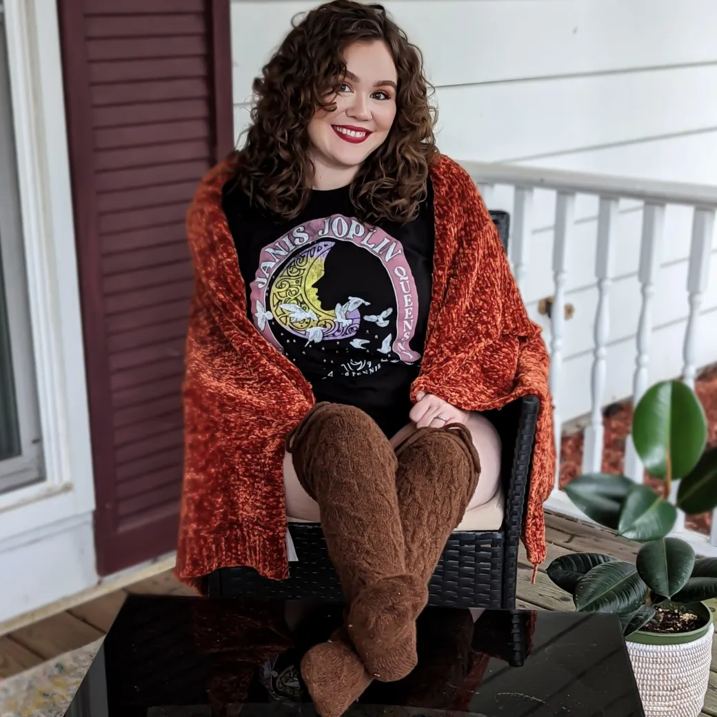 Thigh High Socks - Hot Chocolate