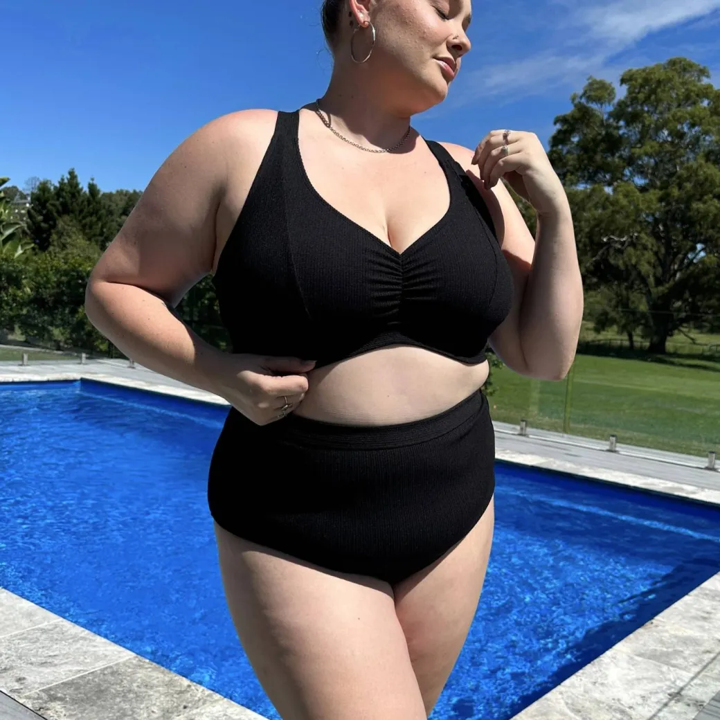 Tidelands Bikini Top - Black