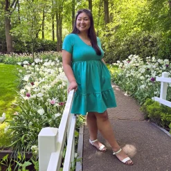 Tiered Mini Dress - Beach Bum