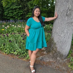 Tiered Mini Dress - Beach Bum