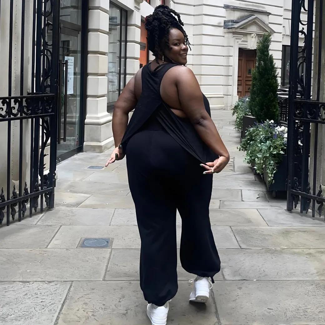 Wrap Back Vest - Black