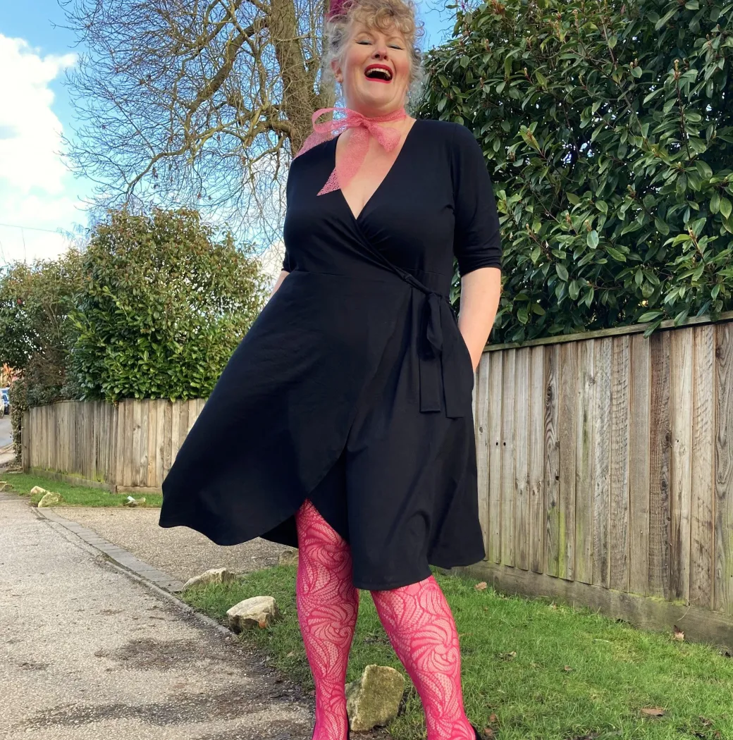 Wrap Dress - Black