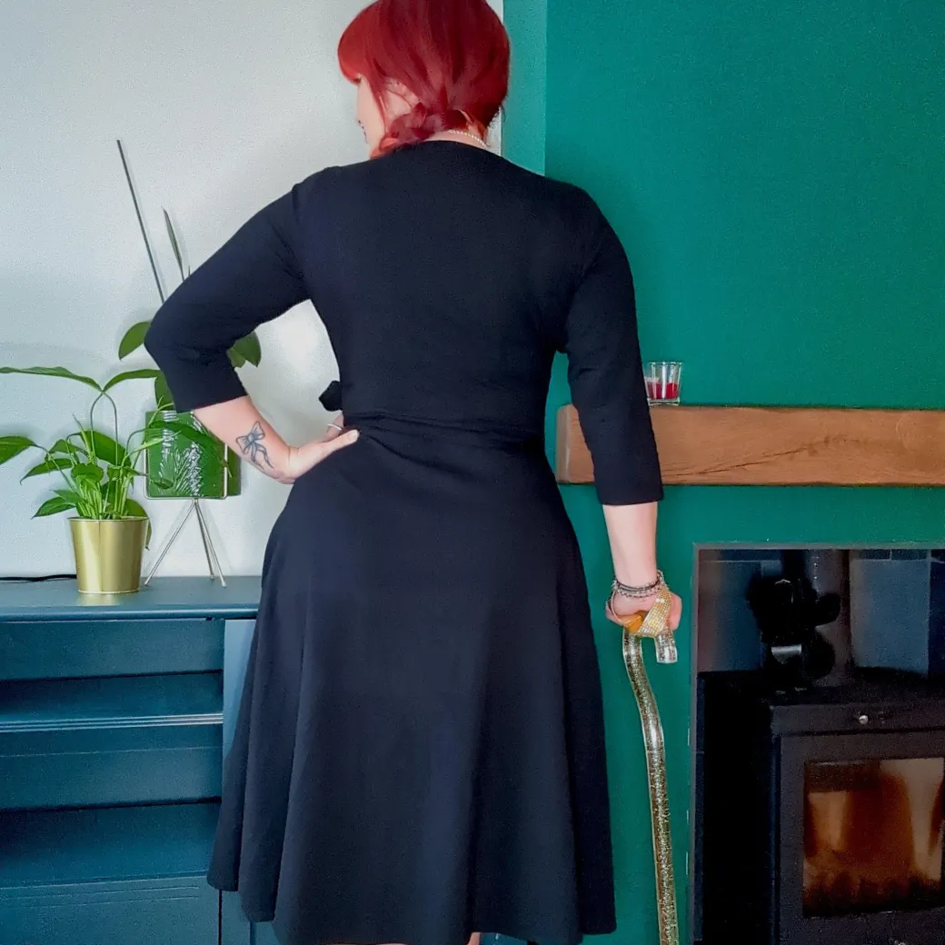 Wrap Dress - Black