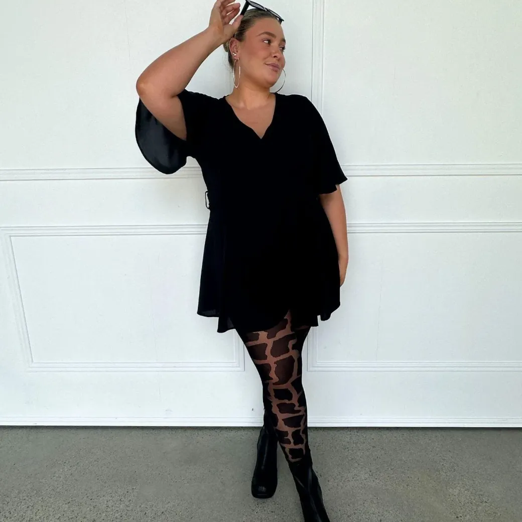 Your HighNess - Giraffe Print Tights